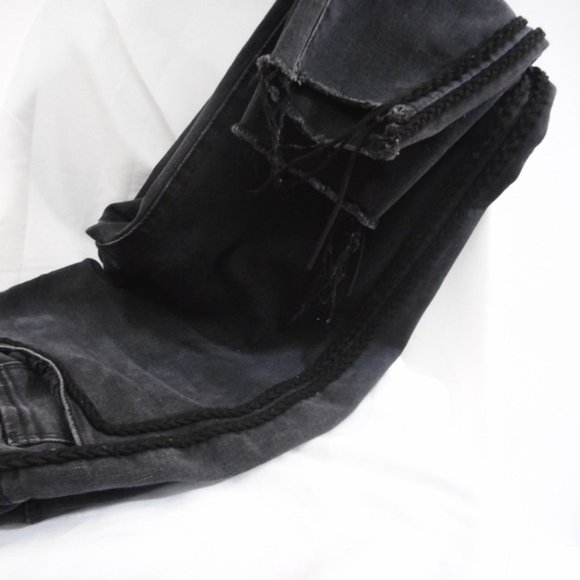 Autumn Ash Black Cropped Jeans - Picture 4 of 5